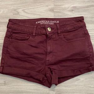 American eagle demin shorts